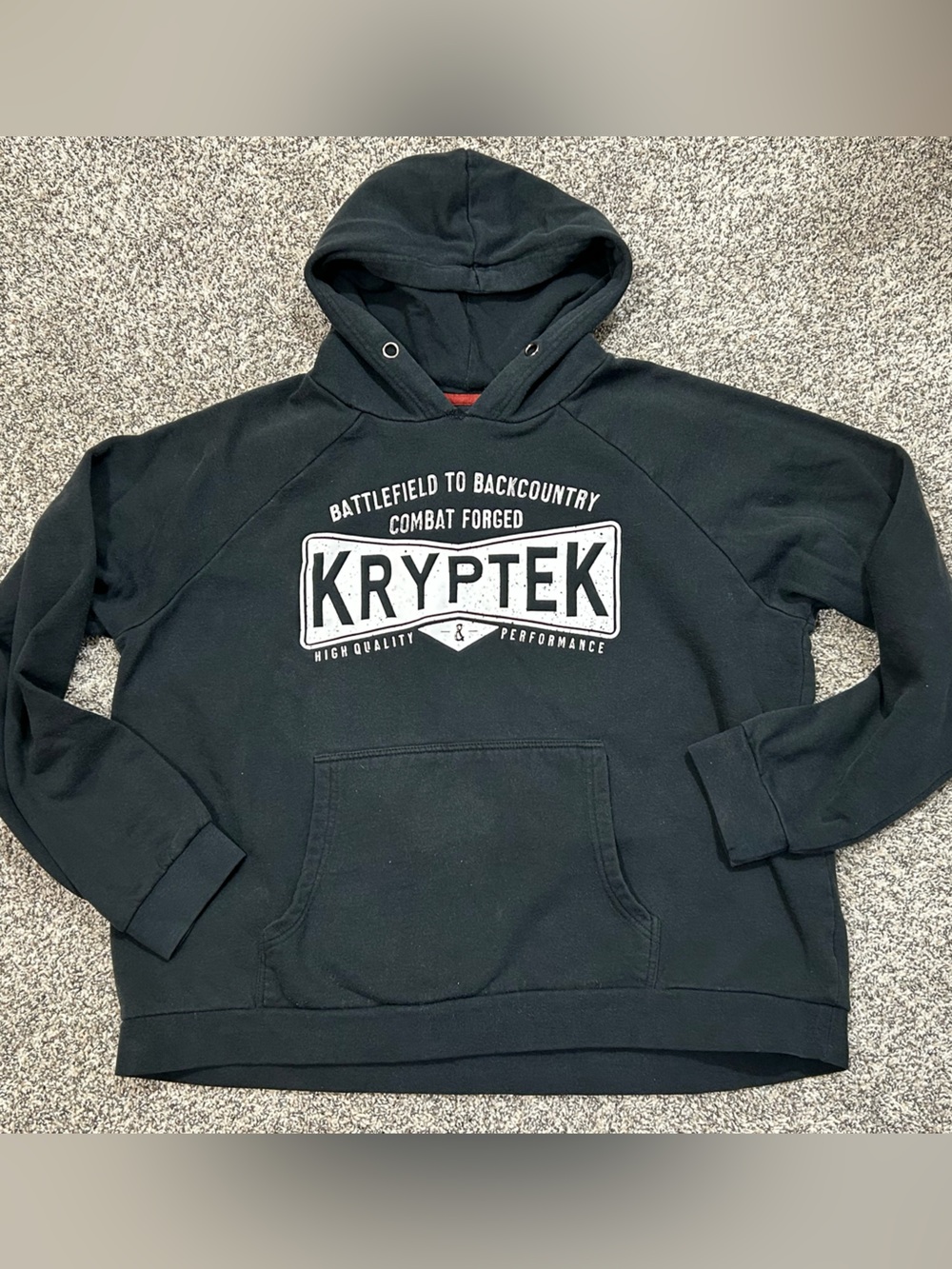 Kryptek Black Hoodie - Men's Sweater